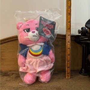 Netflix Stranger Things x Care Bears Cheer Bear As Eleven 9" Plush